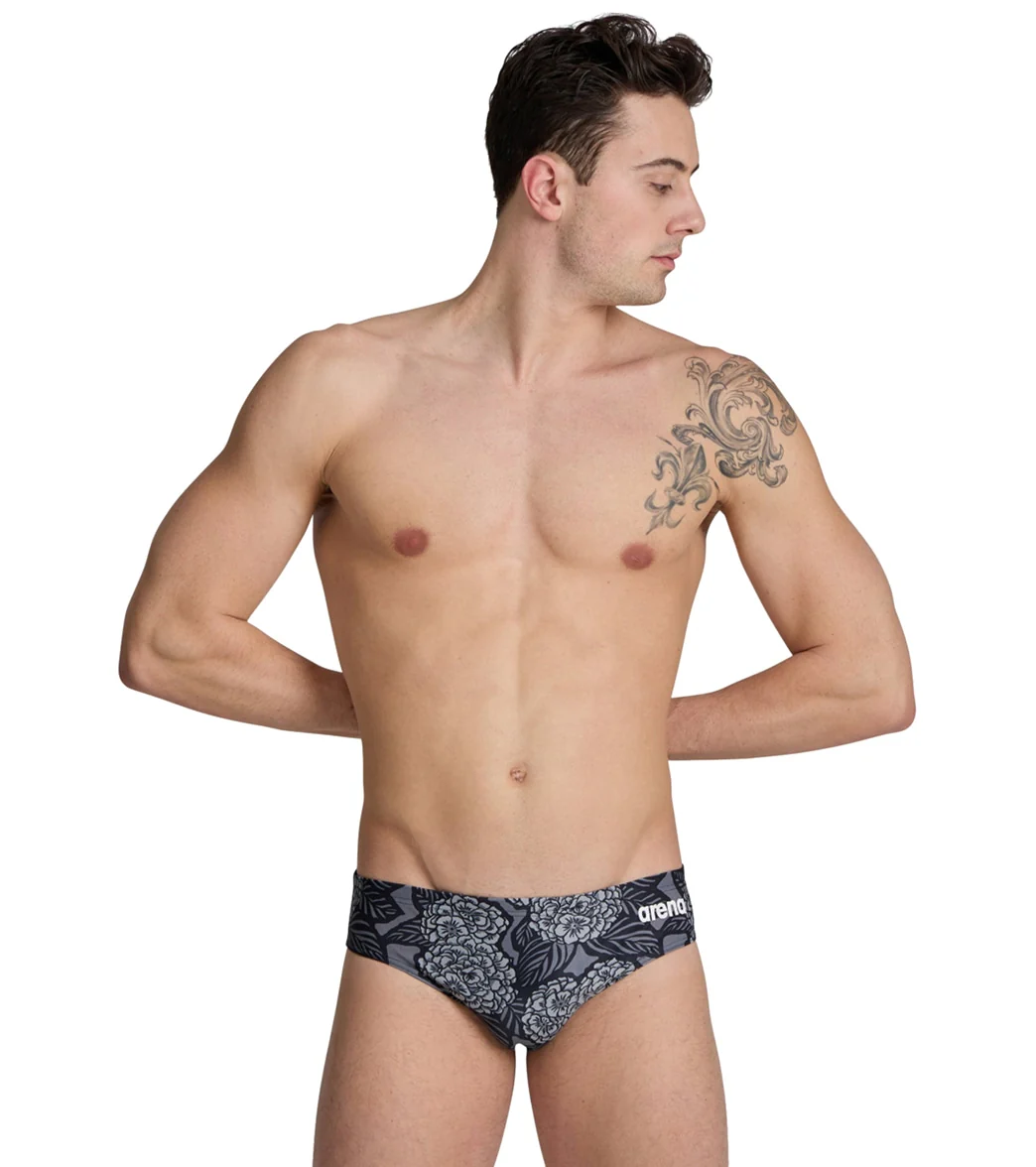 Arena Men's Hydrangea Bouquet Brief Swimsuit - Image 20