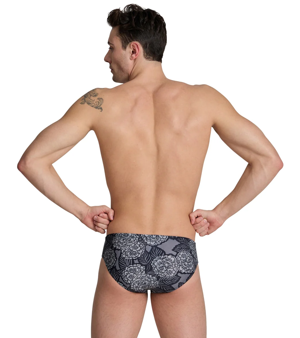 Arena Men's Hydrangea Bouquet Brief Swimsuit - Image 21
