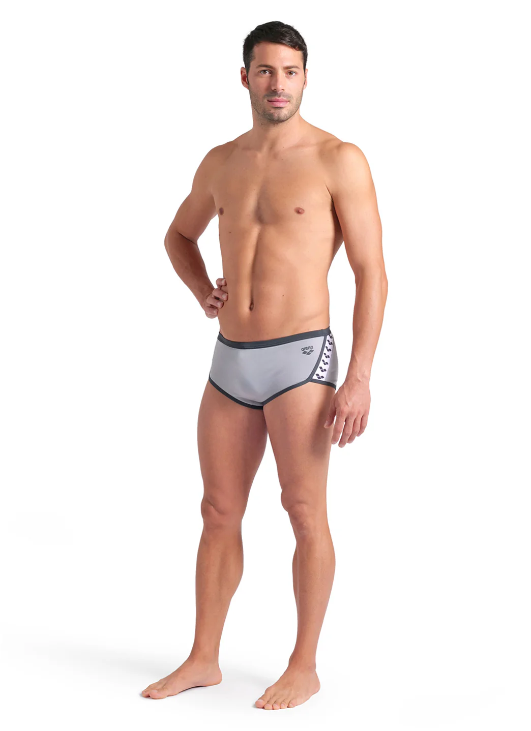 Arena Men's Icons Solid Low Waist Square Leg Swimsuit - Image 11