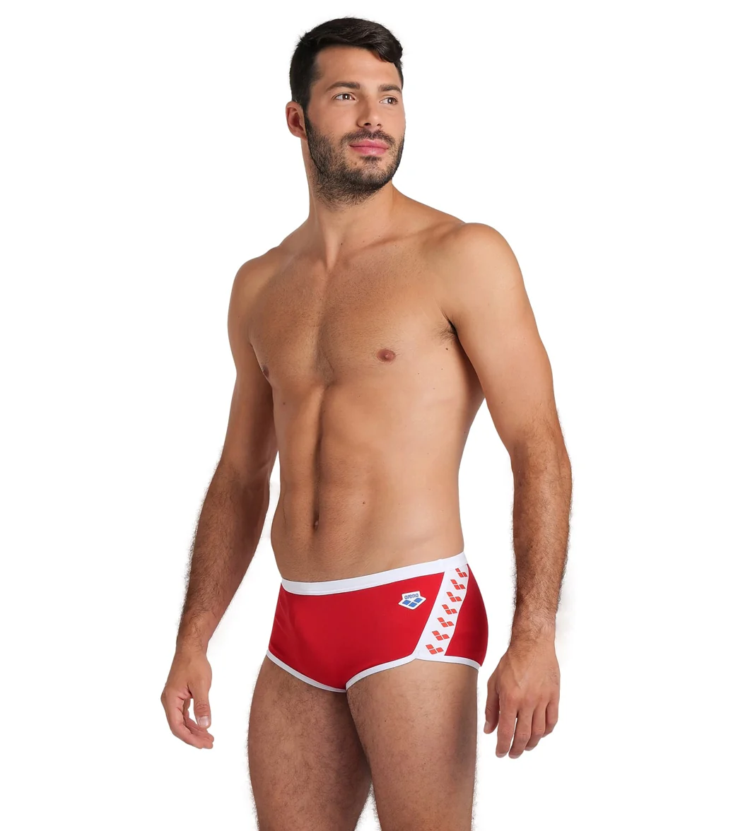 Arena Men's Icons Solid Low Waist Square Leg Swimsuit - Image 55