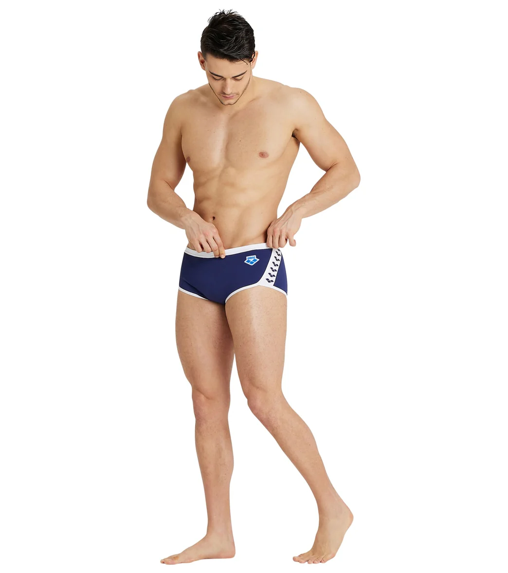 Arena Men's Icons Solid Low Waist Square Leg Swimsuit - Image 67