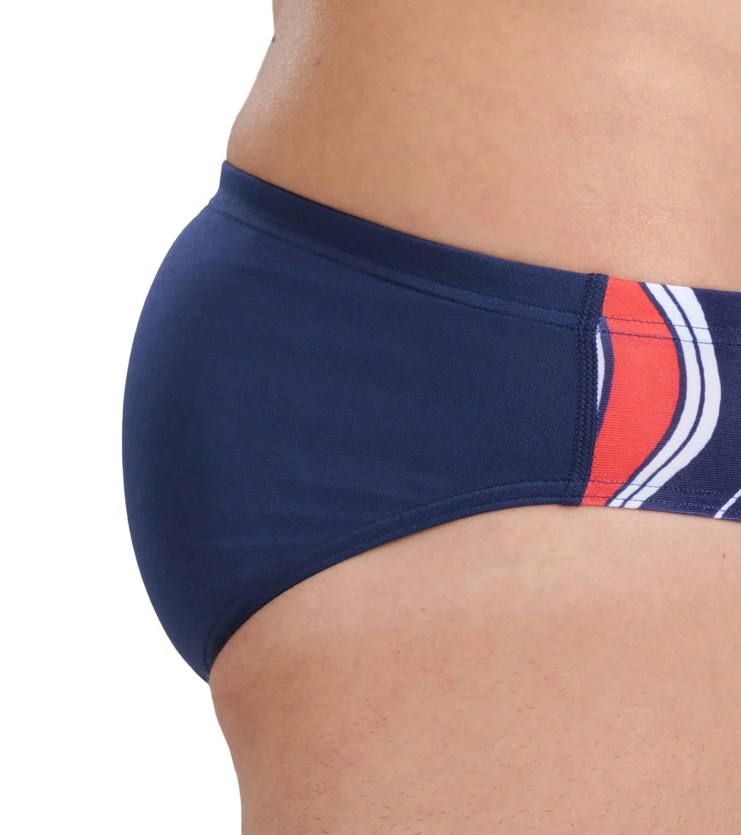 Arena Men's Marbled Brief Swimsuit - Image 14