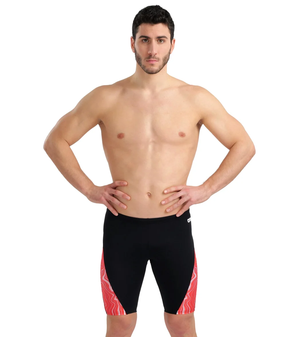 Arena Men's Marbled Jammer Swimsuit - Image 10