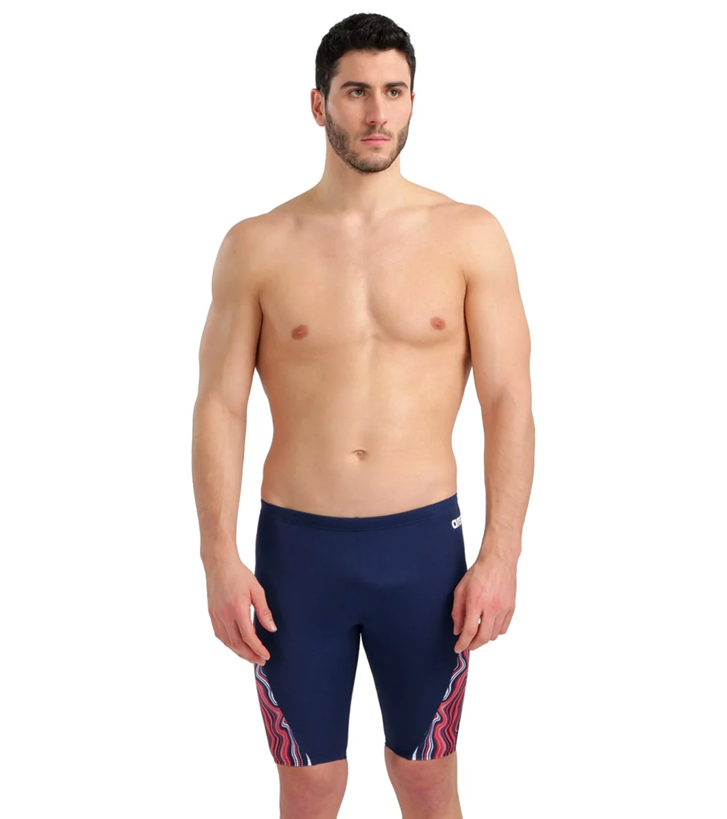 Arena Men's Marbled Jammer Swimsuit - Image 24