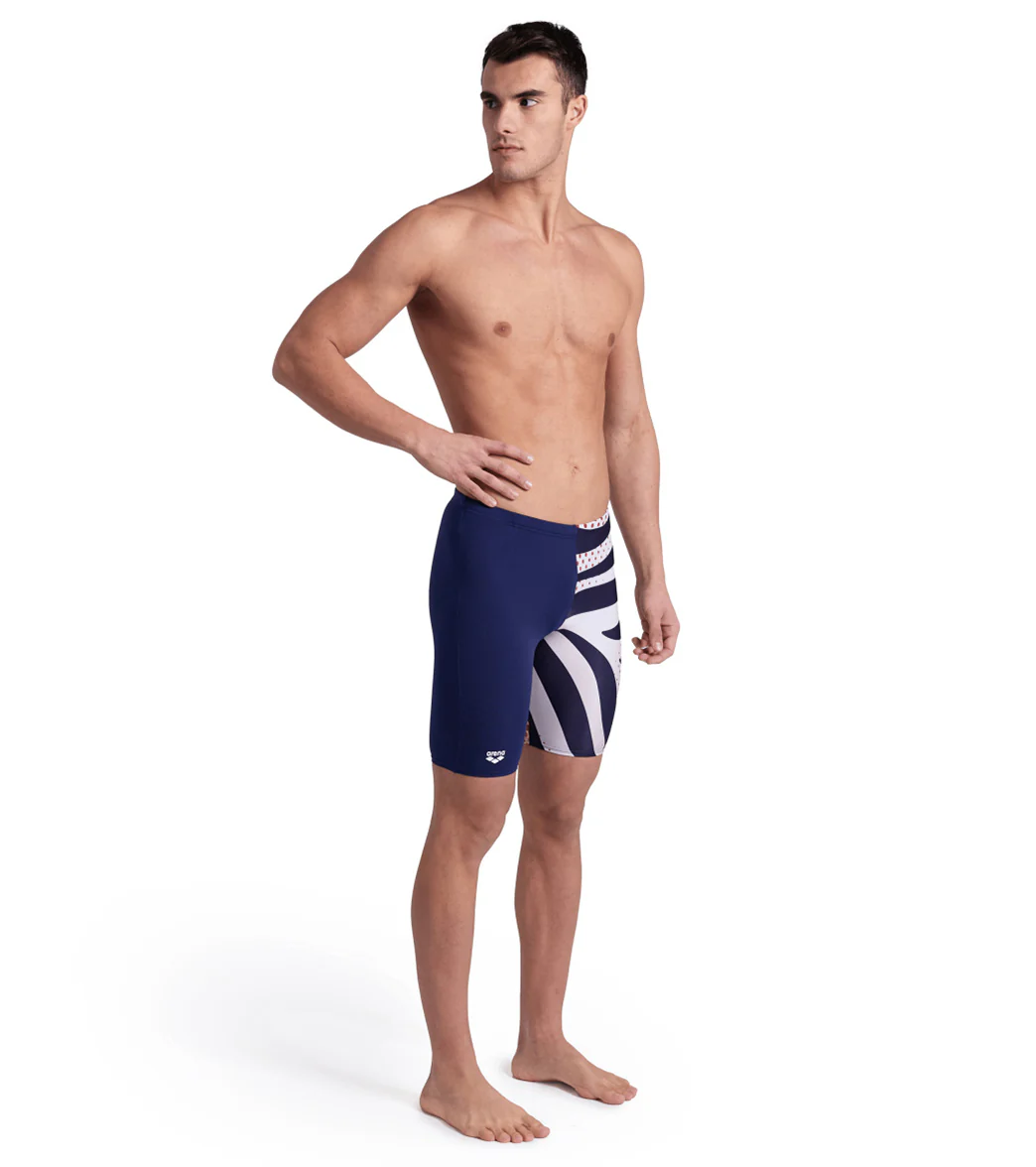 Arena Men's Multi Stripes Jammer Swimsuit - Image 3