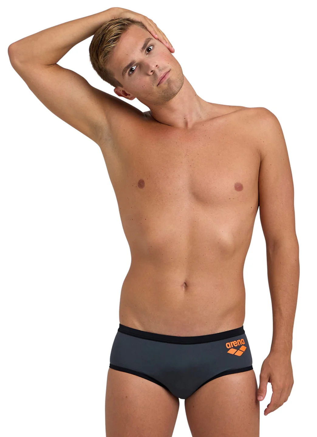 Arena Men's One Big Logo Brief Swimsuit - Image 3