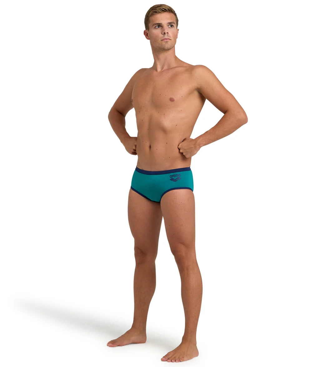 Arena Men's One Big Logo Brief Swimsuit - Image 32
