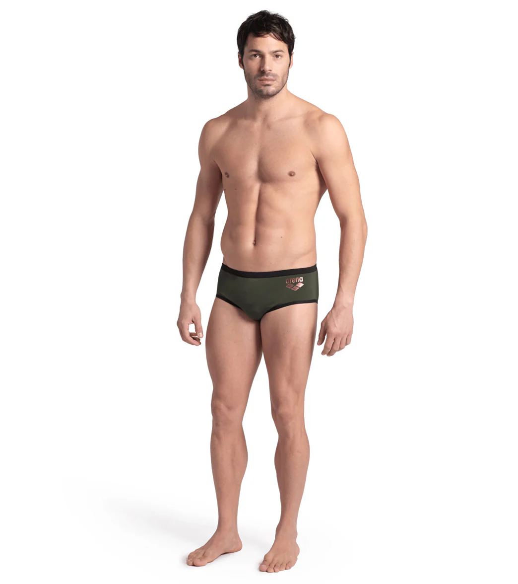 Arena Men's One Big Logo Brief Swimsuit - Image 53