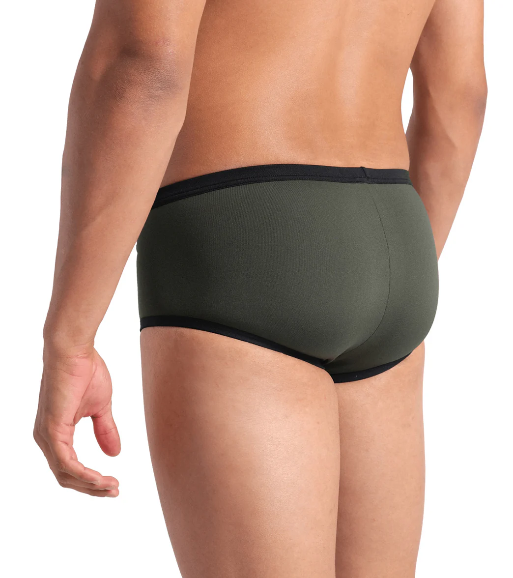 Arena Men's One Big Logo Square Leg Swimsuit - Image 77