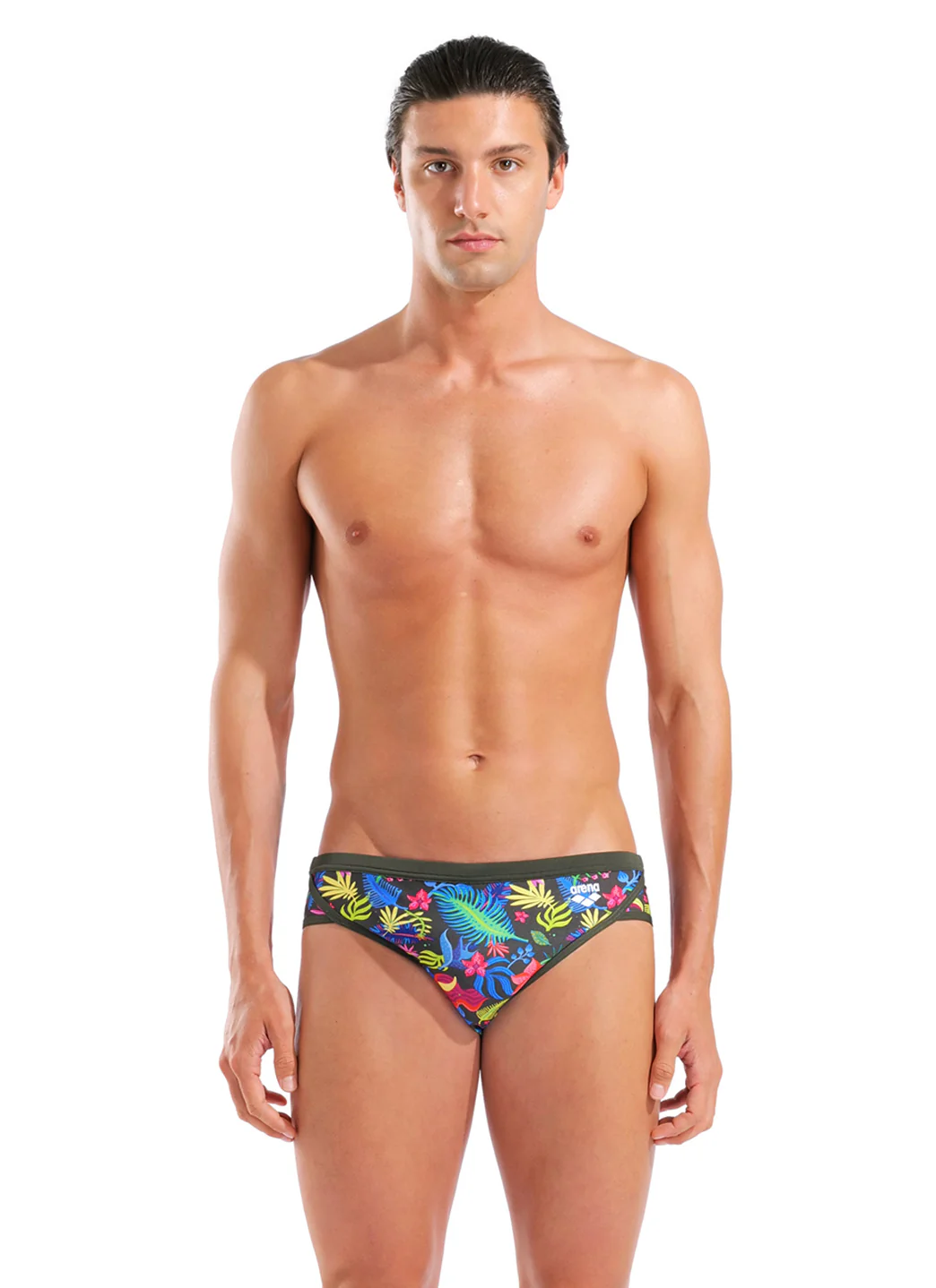 Arena Men's Picture Brief Swimsuit - Image 2