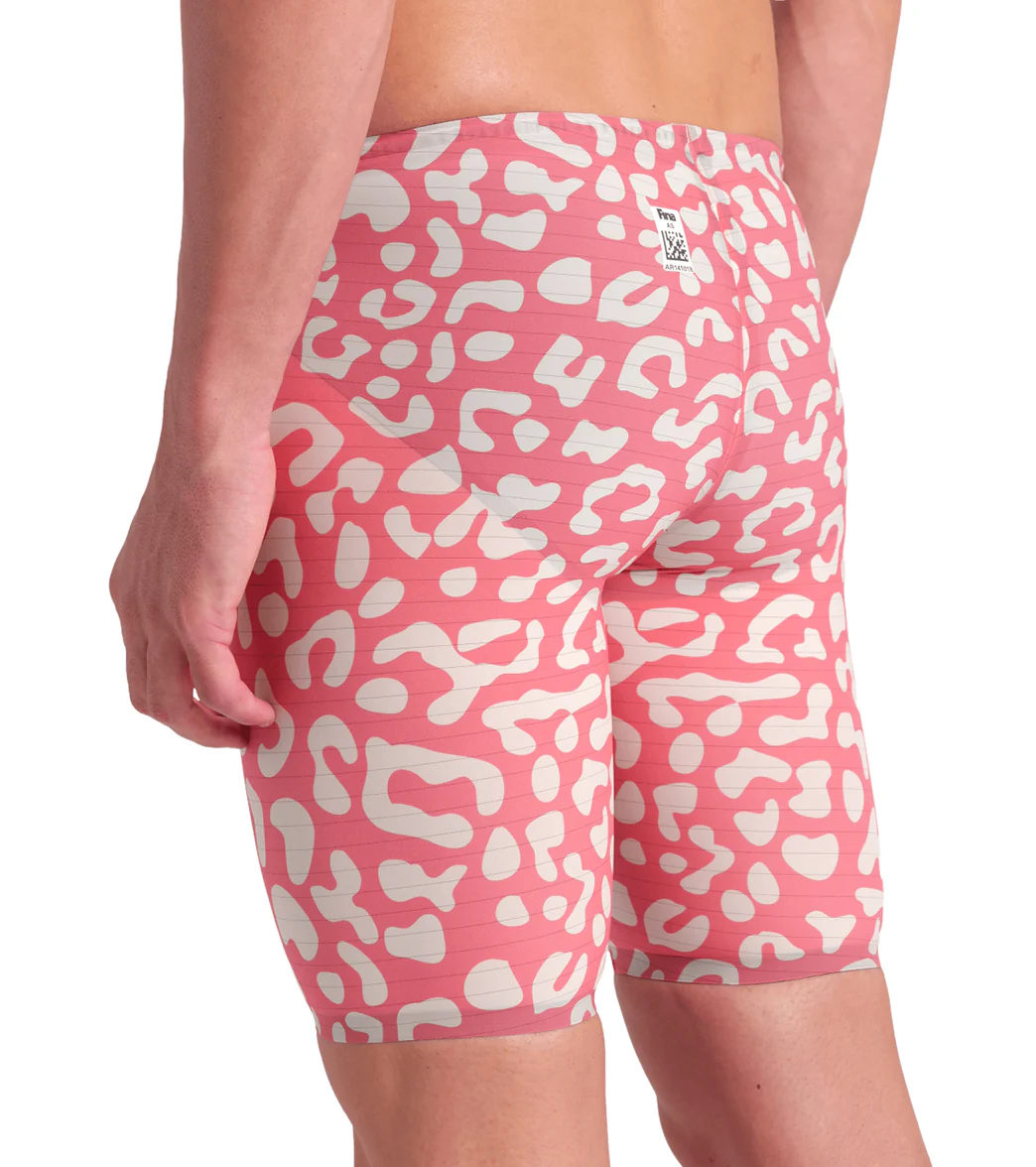 Arena Men's Powerskin Carbon Air2 SL Limited Edition Leopard Jammer Tech Suit Swimsuit - Image 5