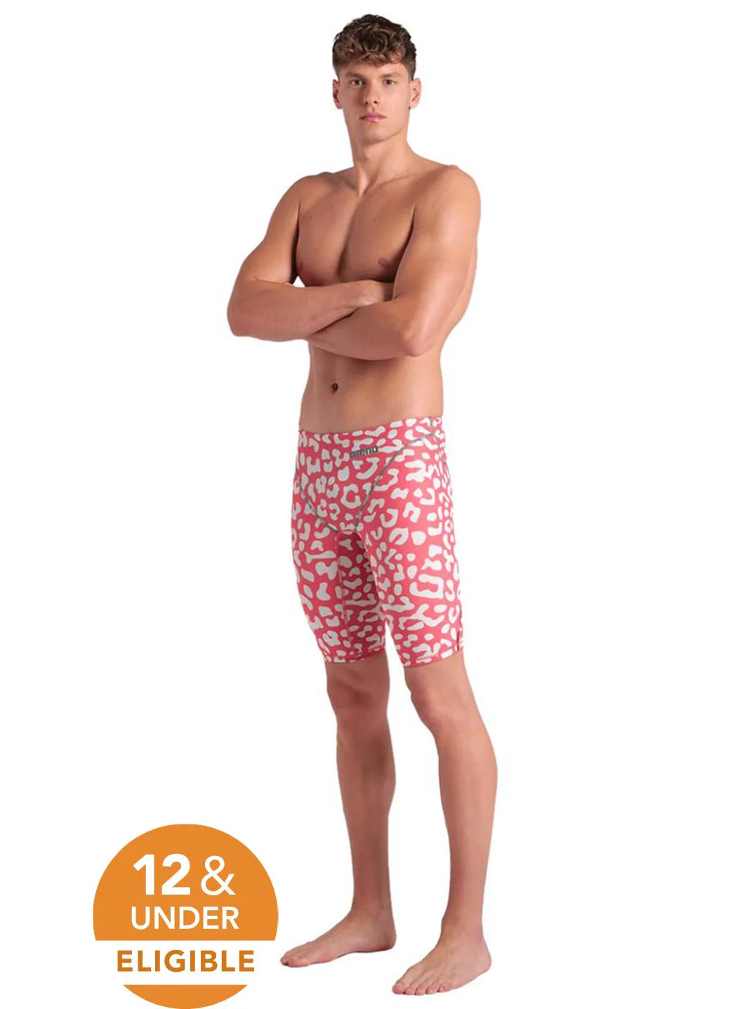 Arena Men's Powerskin ST Next Limited Edition Leopard Jammer Tech Suit Swimsuit - Image 5