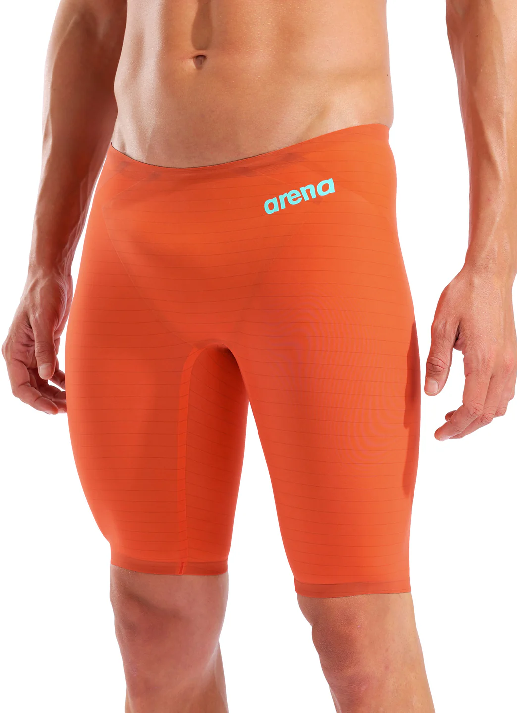Arena Men's Powerskin Sunset Coral Carbon Air2 SL LE Jammer Tech Suit Swimsuit - Image 6