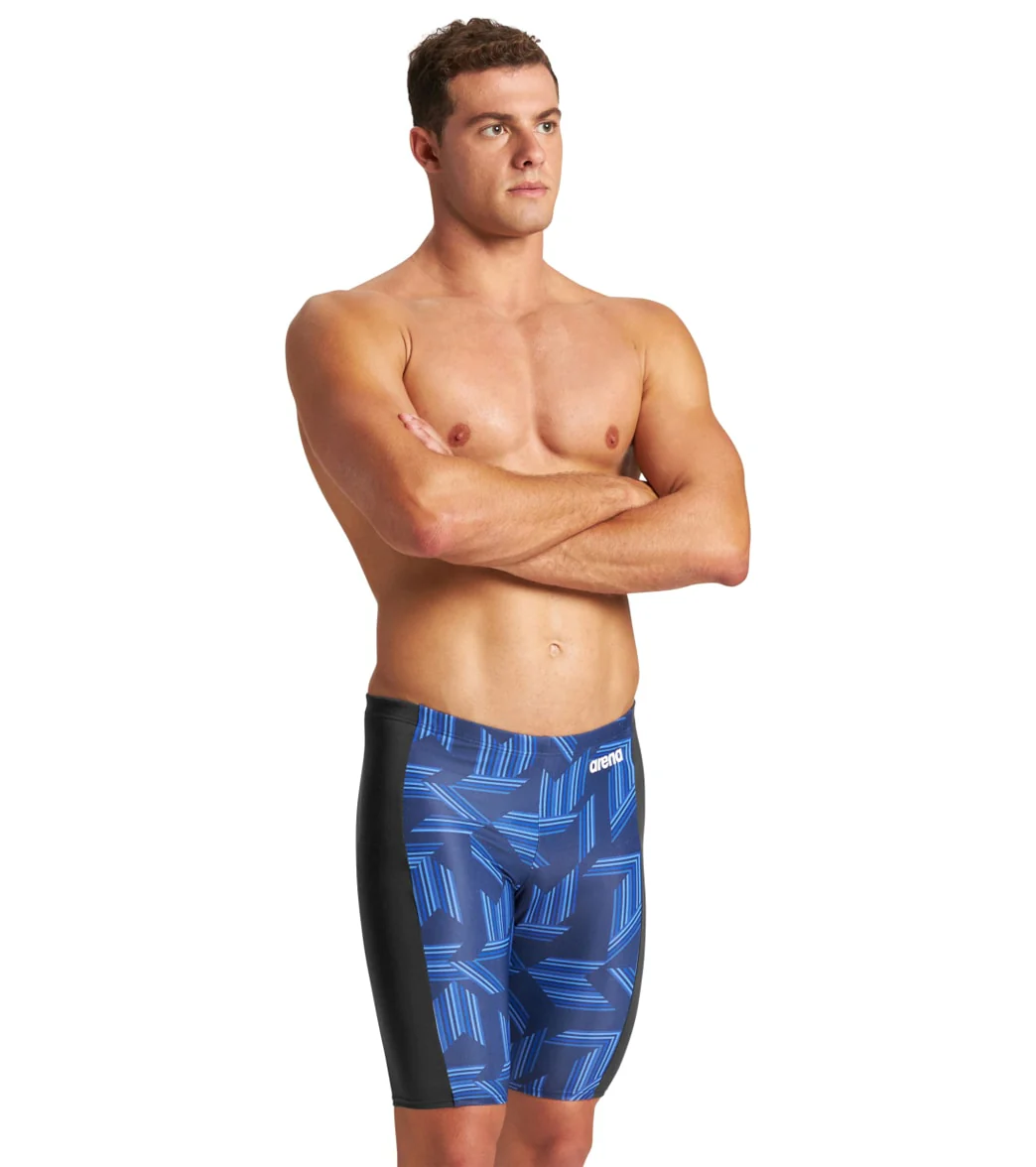 Arena Men's Puzzled Jammer Swimsuit - Image 3