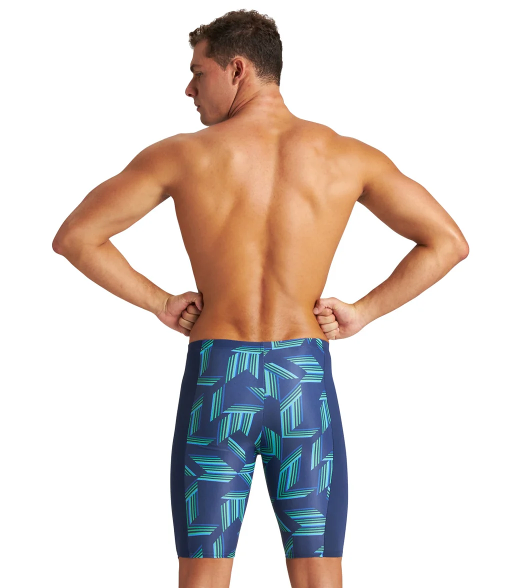Arena Men's Puzzled Jammer Swimsuit - Image 32