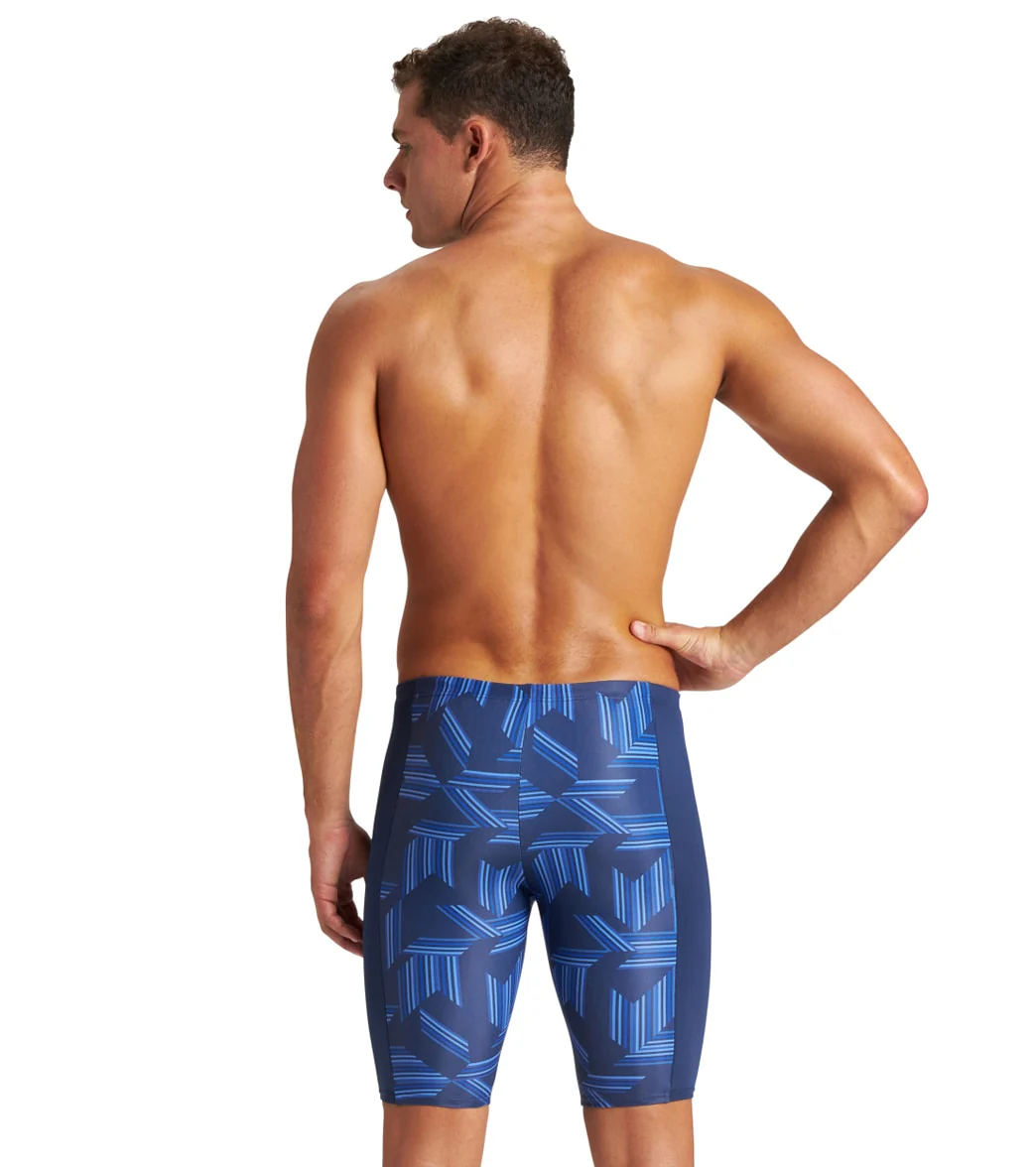 Arena Men's Puzzled Jammer Swimsuit - Image 74
