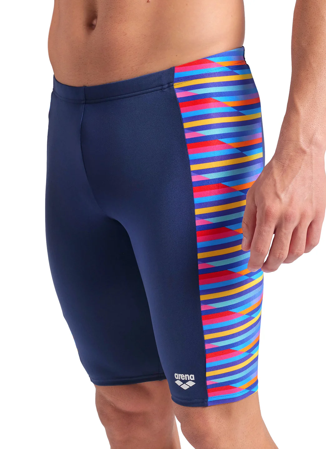 Arena Men's Racing Stripe Jammer Swimsuit - Image 6