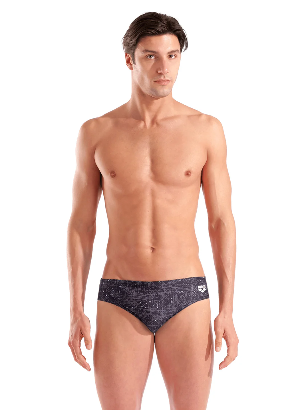 Arena Men's Ribbed Brief Swimsuit - Image 8