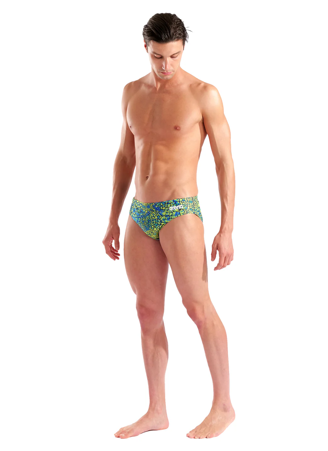 Arena Men's Snakeskin Brief Swimsuit - Image 19