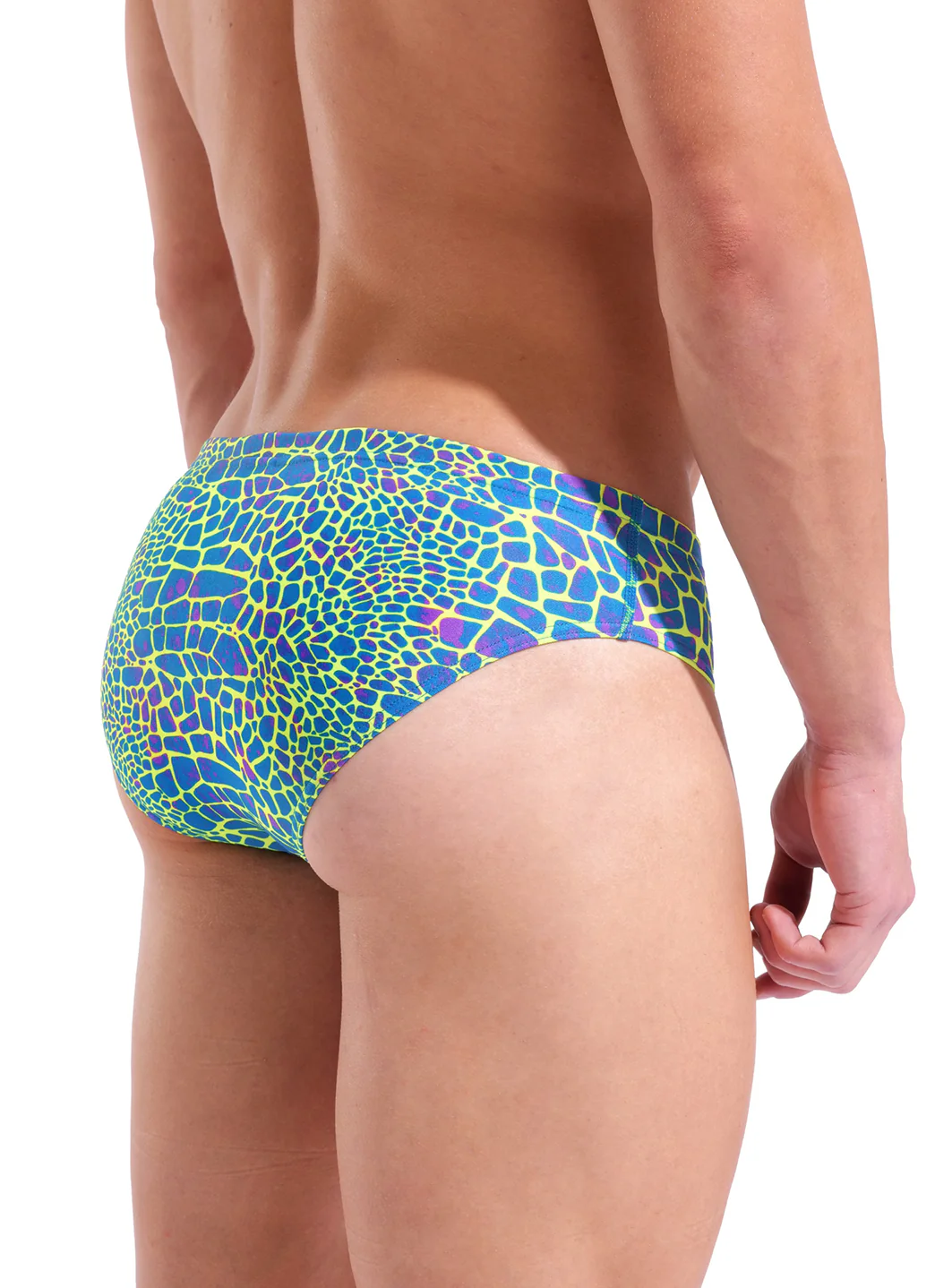 Arena Men's Snakeskin Brief Swimsuit - Image 6