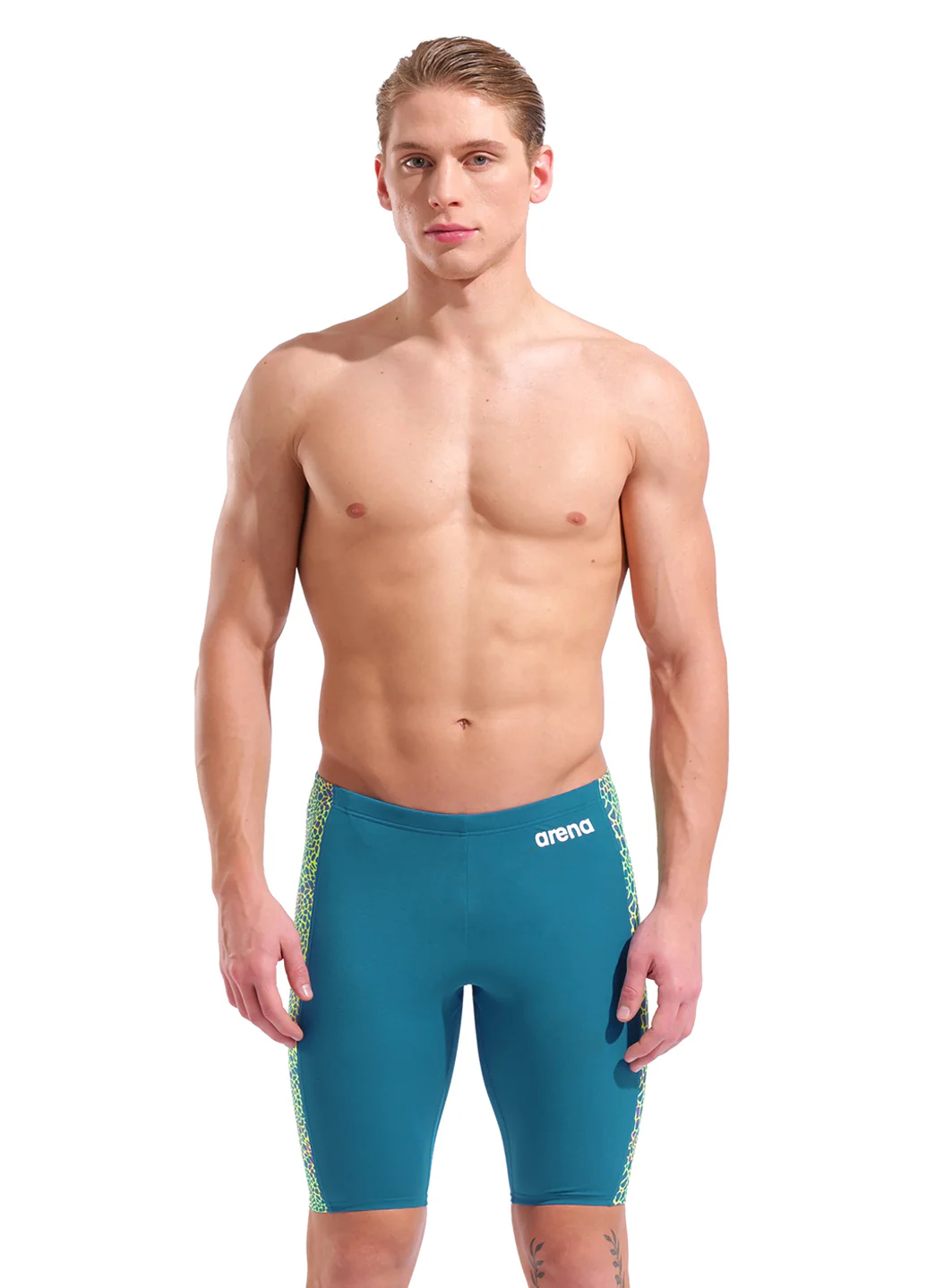 Arena Men's Snakeskin Jammer Swimsuit - Image 43