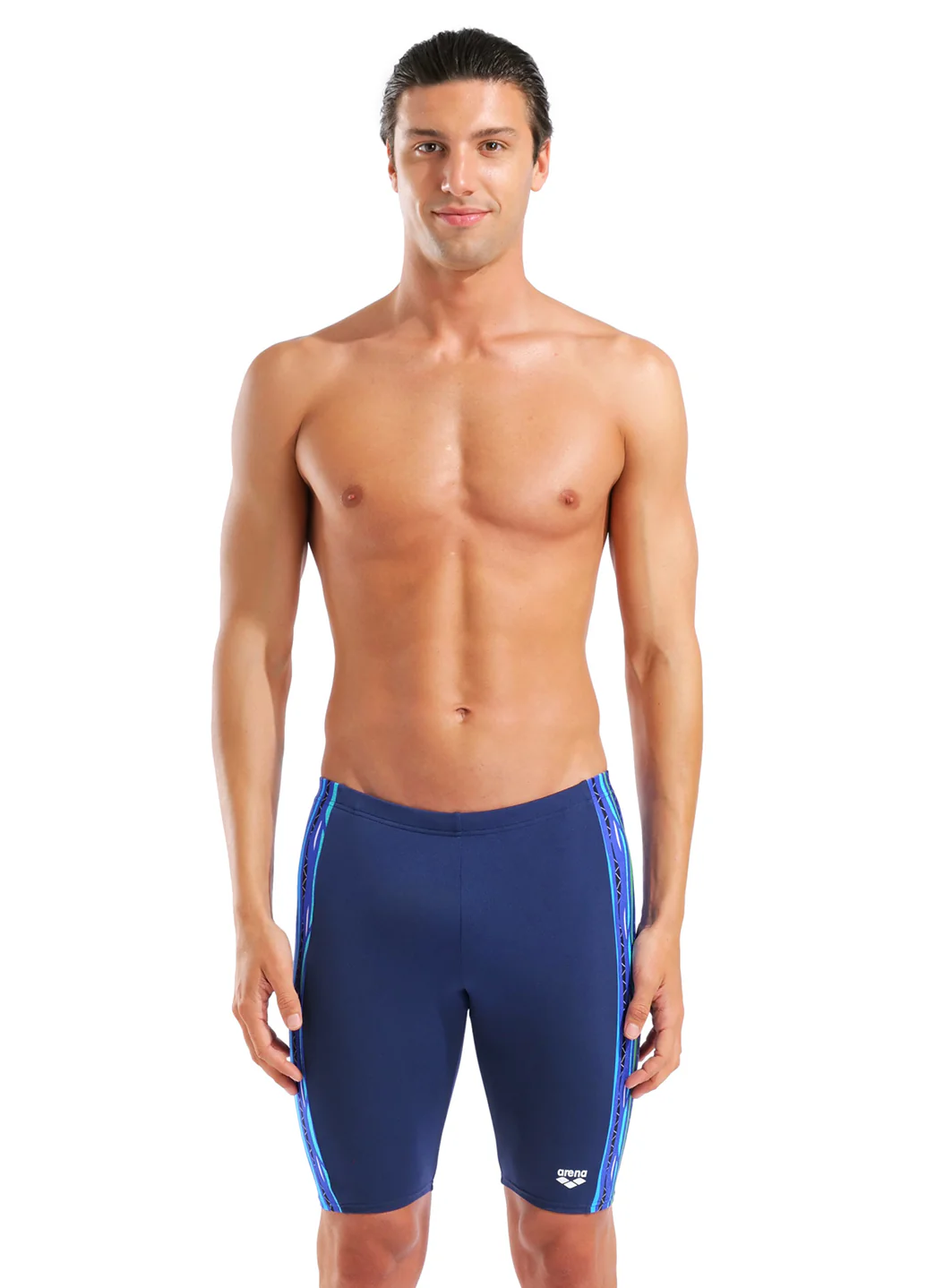 Arena Men's Stripes Jammer Swimsuit - Image 4
