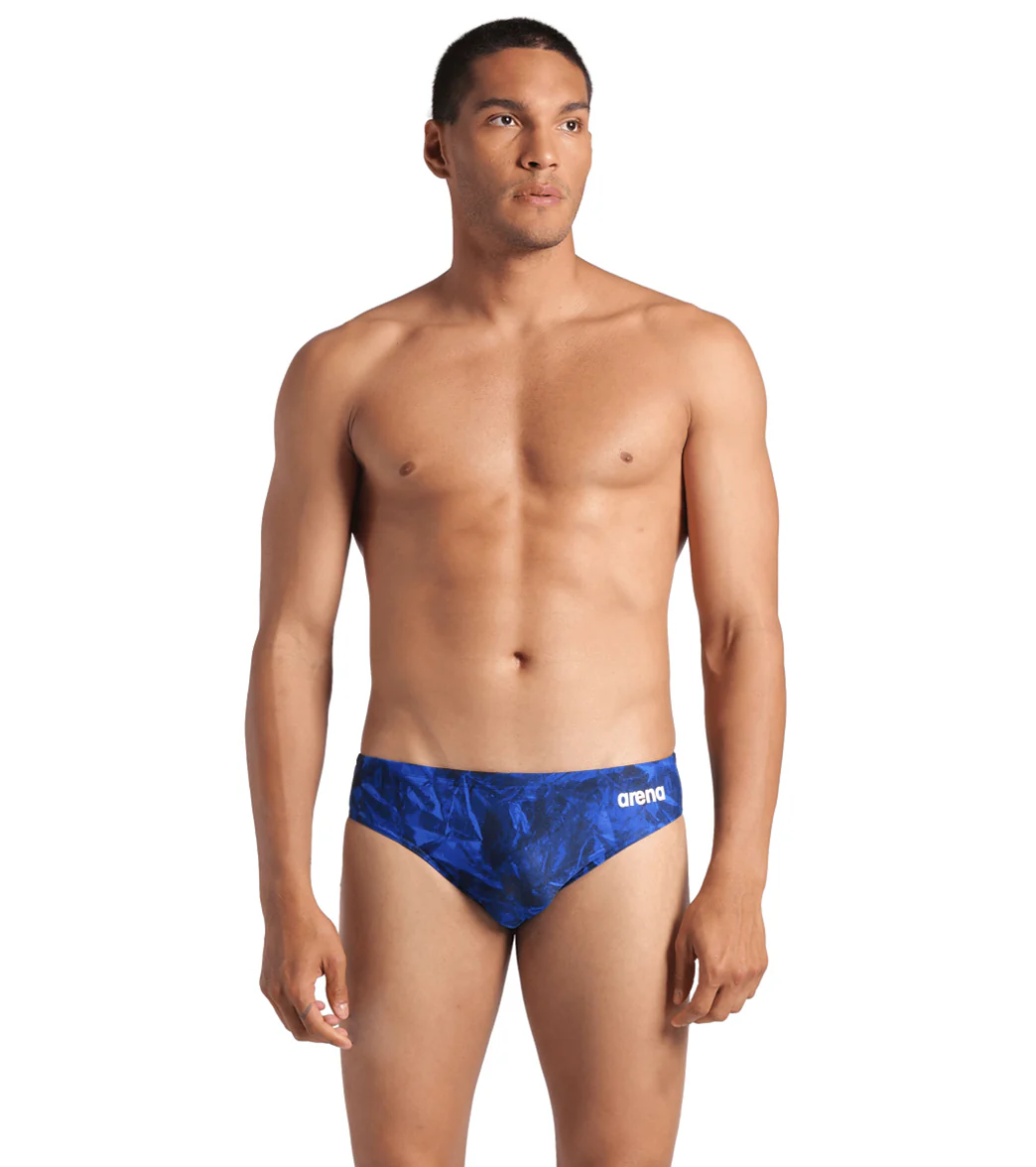Arena Men's Team Crackle Brief Swimsuit - Image 10