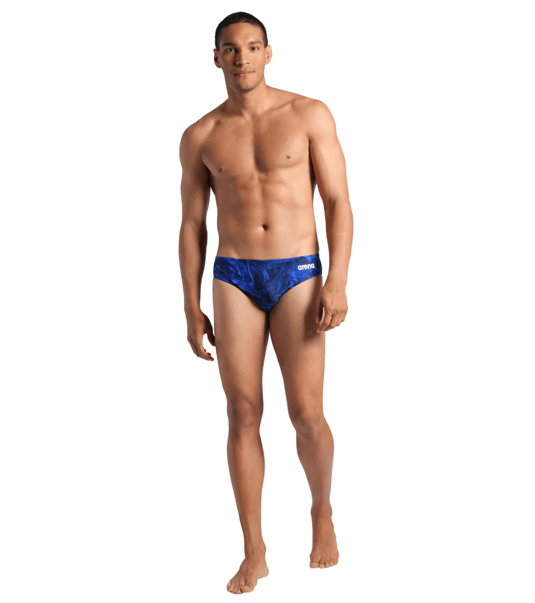 Arena Men's Team Crackle Brief Swimsuit - Image 12
