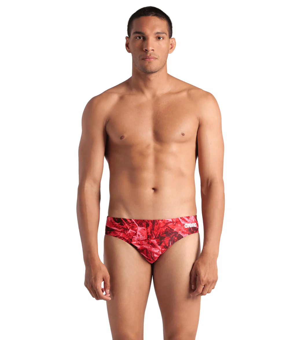 Arena Men's Team Crackle Brief Swimsuit - Image 17