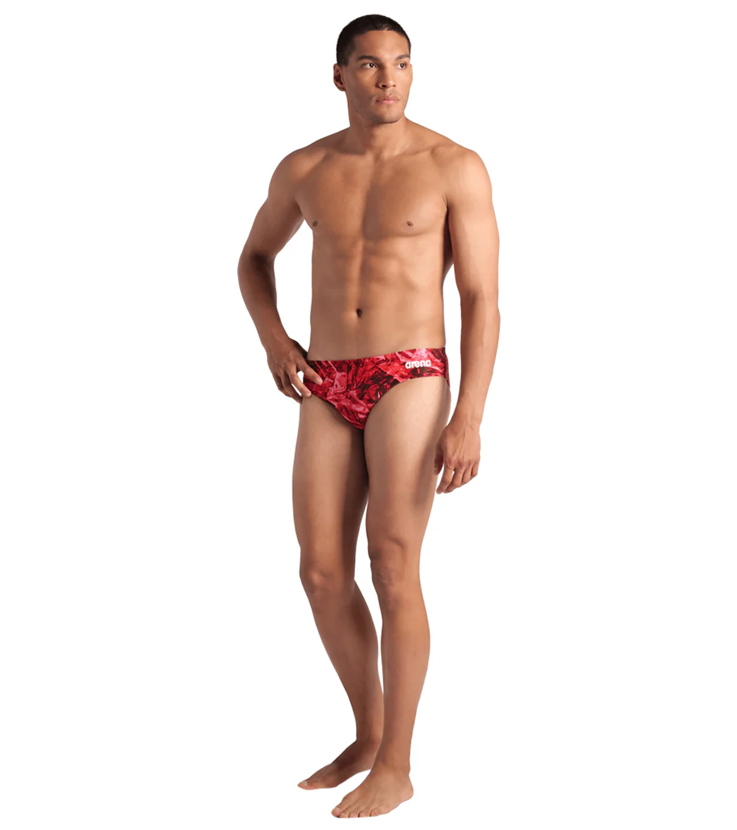 Arena Men's Team Crackle Brief Swimsuit - Image 19