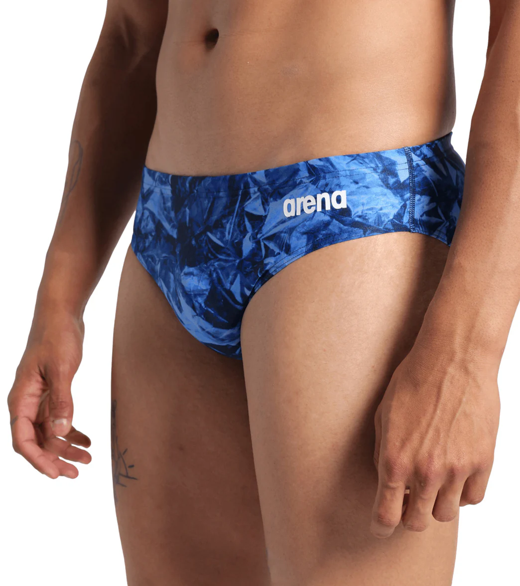 Arena Men's Team Crackle Brief Swimsuit - Image 27