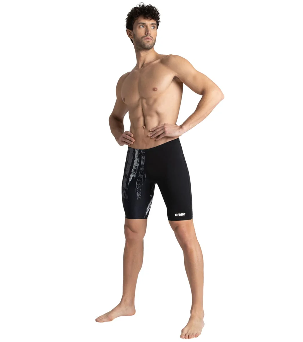 Arena Men's Team Painted Stripes Jammer Swimsuit - Image 10
