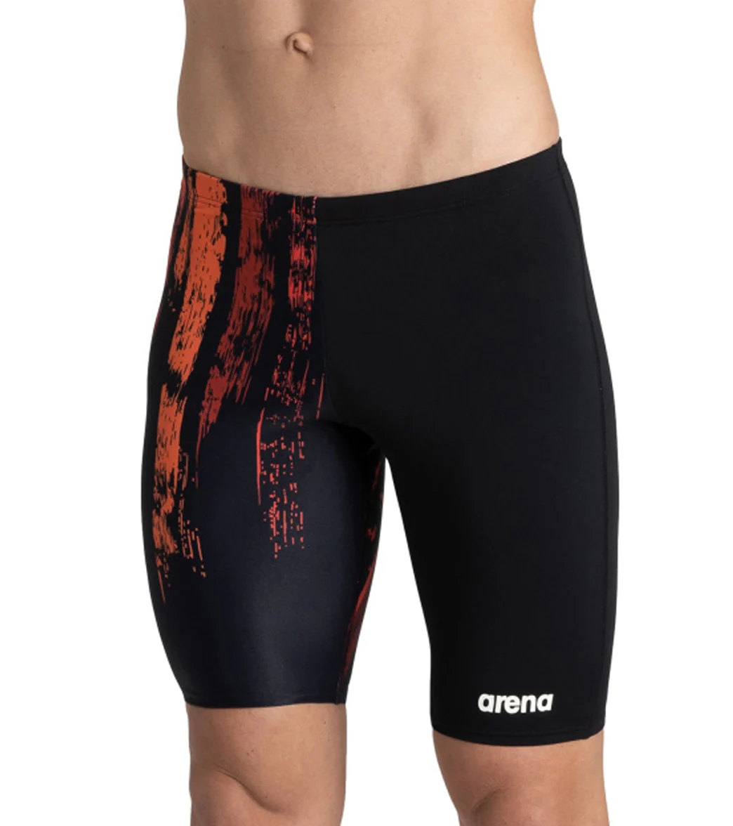 Arena Men's Team Painted Stripes Jammer Swimsuit - Image 18