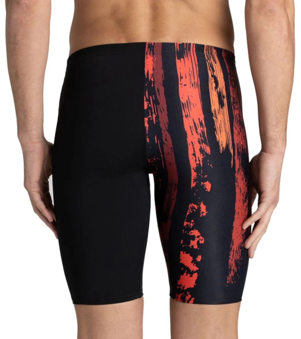 Arena Men's Team Painted Stripes Jammer Swimsuit - Image 19