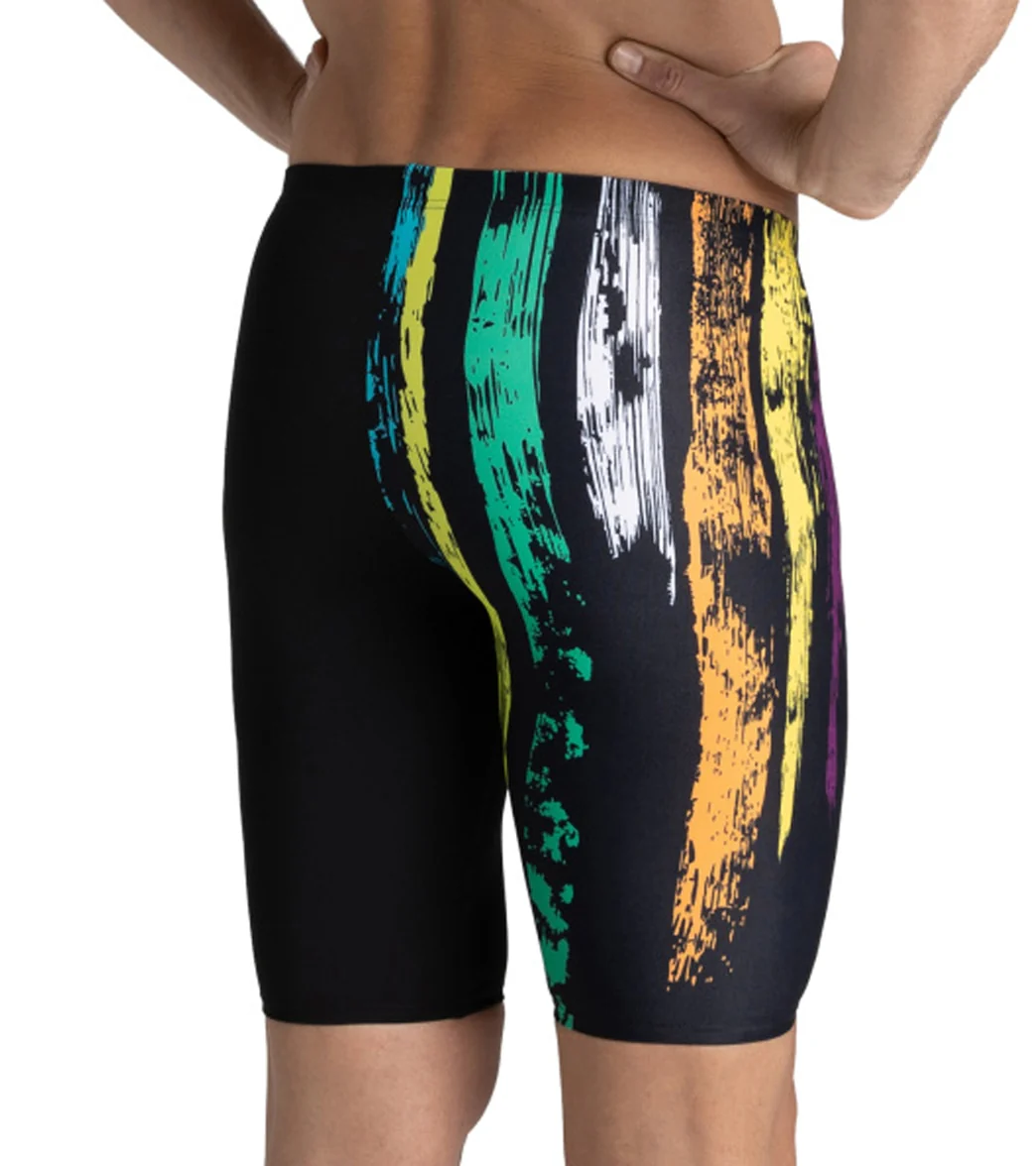 Arena Men's Team Painted Stripes Jammer Swimsuit - Image 26
