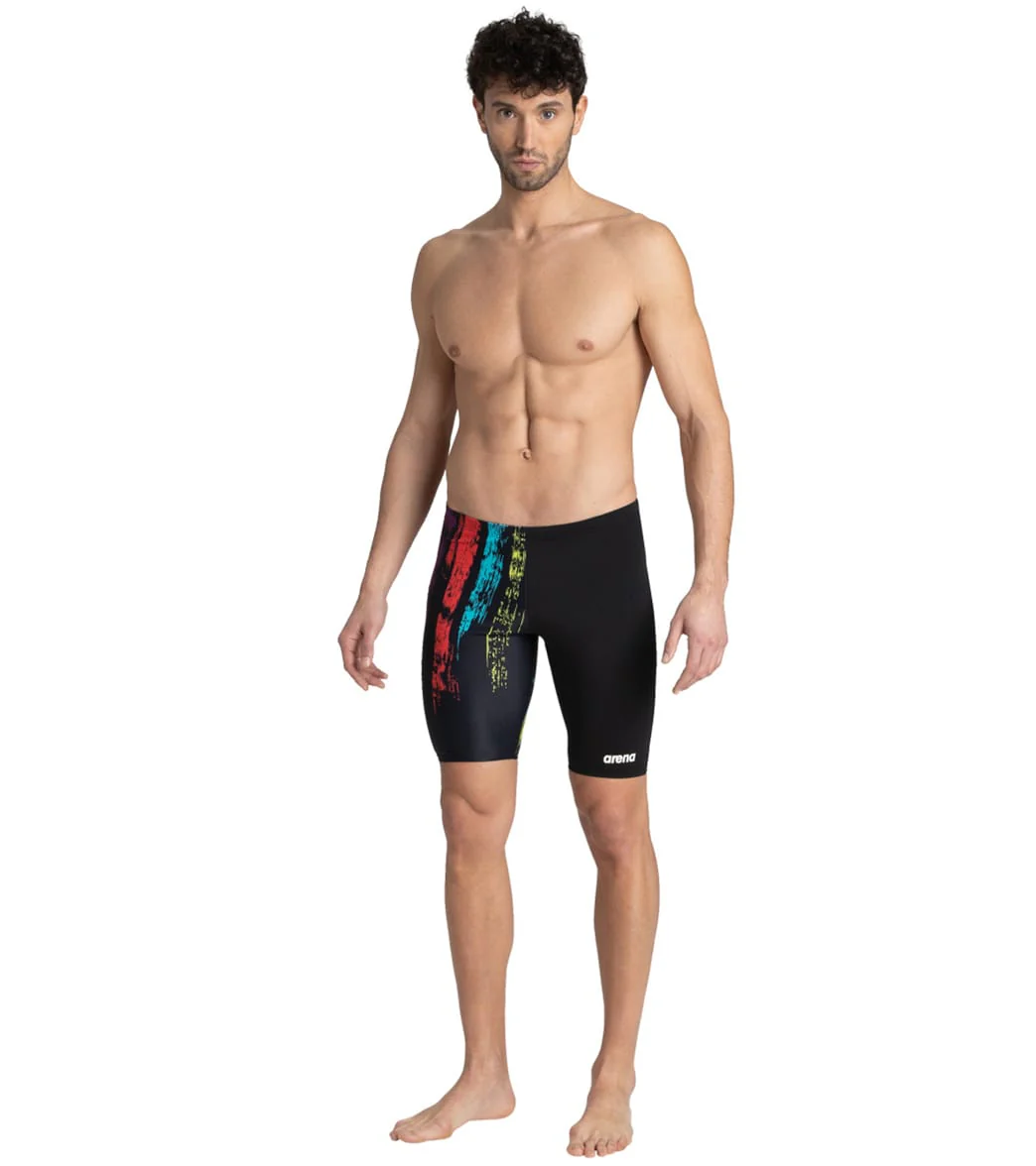 Arena Men's Team Painted Stripes Jammer Swimsuit - Image 27