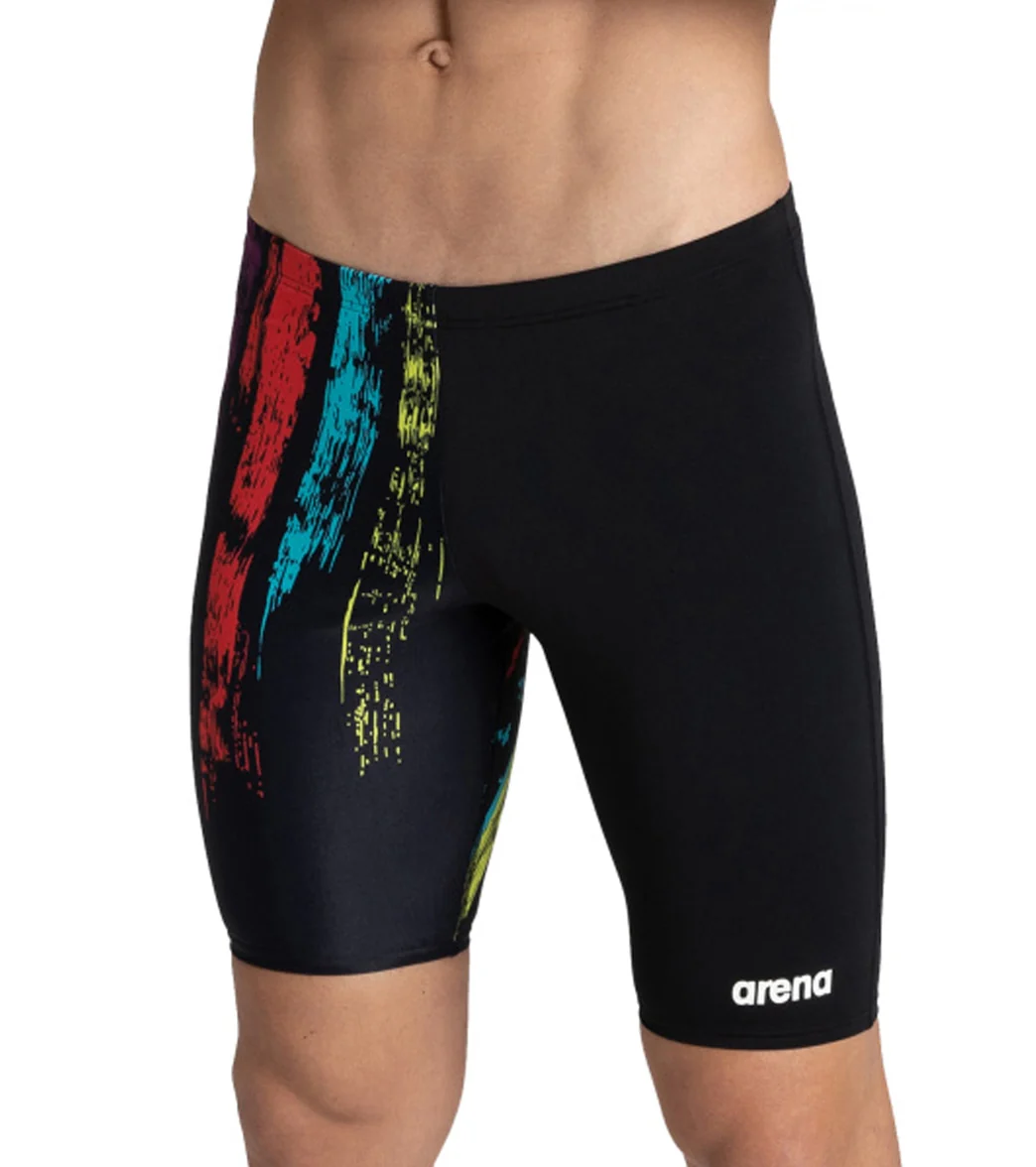 Arena Men's Team Painted Stripes Jammer Swimsuit - Image 31