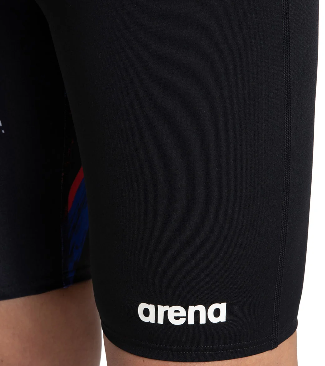 Arena Men's Team Painted Stripes Jammer Swimsuit - Image 35