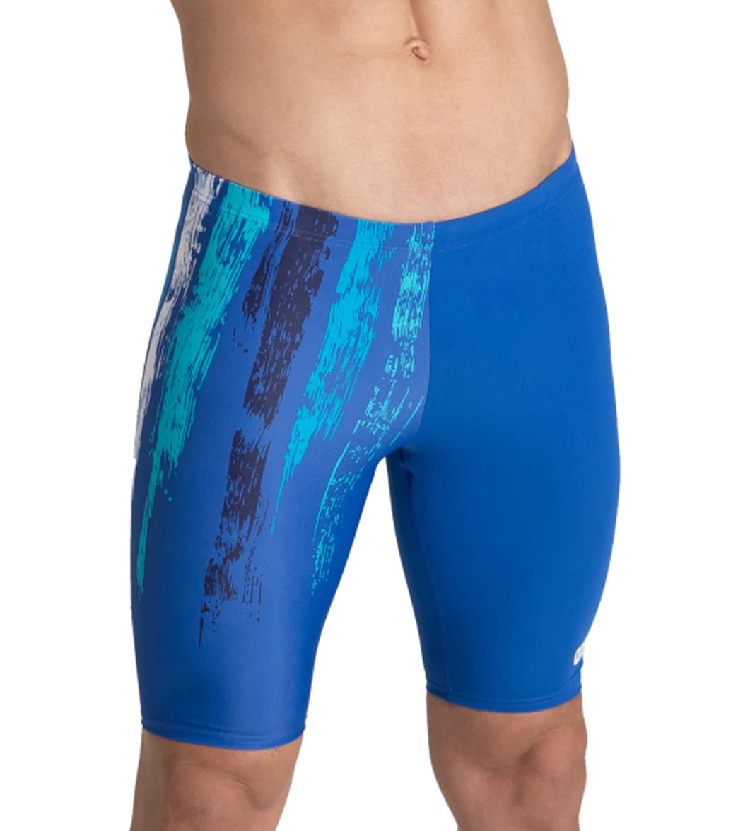 Arena Men's Team Painted Stripes Jammer Swimsuit - Image 39