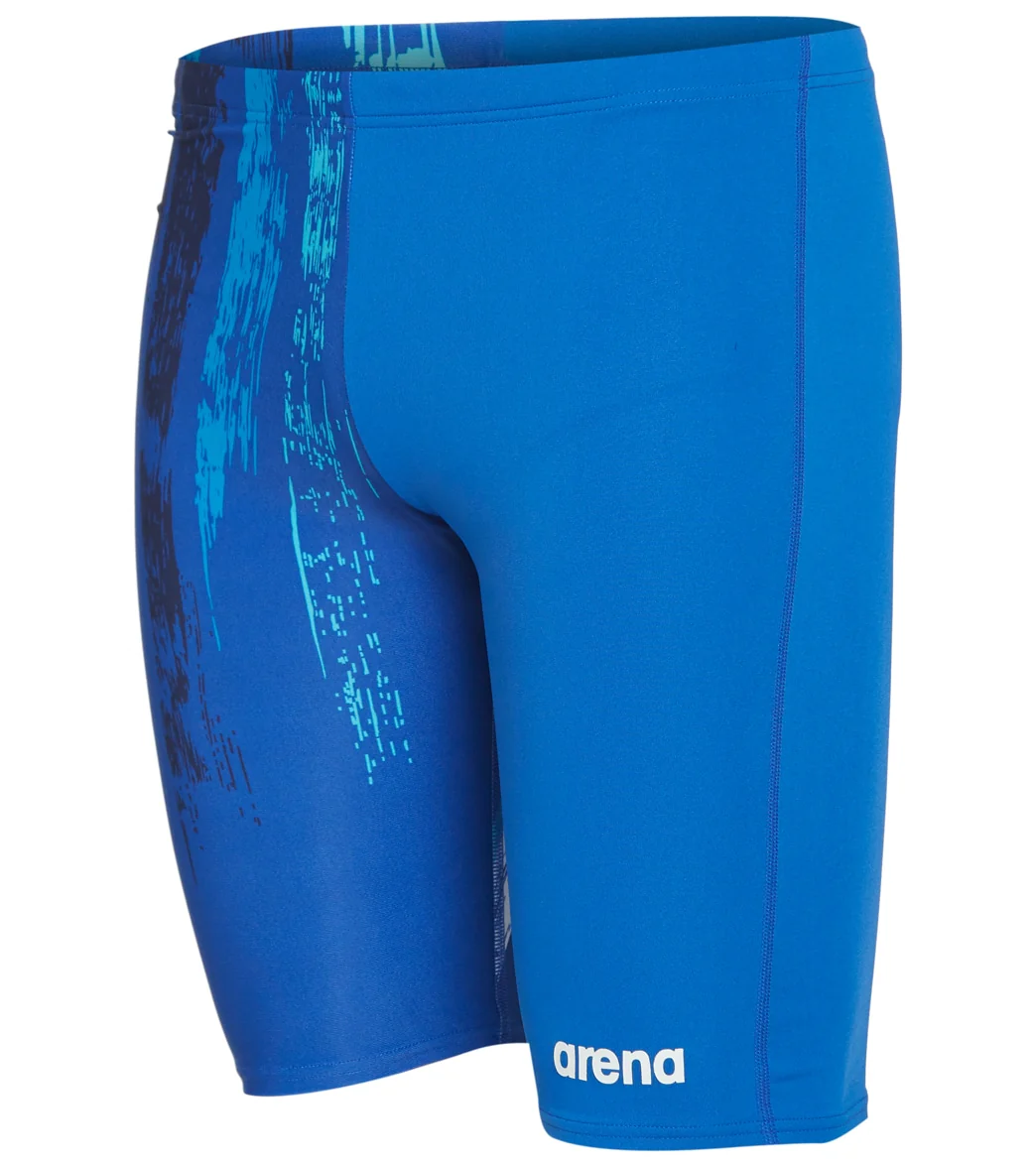 Arena Men's Team Painted Stripes Jammer Swimsuit - Image 44