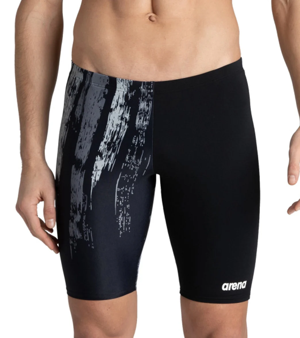 Arena Men's Team Painted Stripes Jammer Swimsuit - Image 8