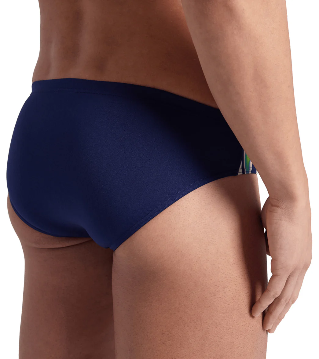 Arena Men's Zebra Stripes Brief Swimsuit - Image 5