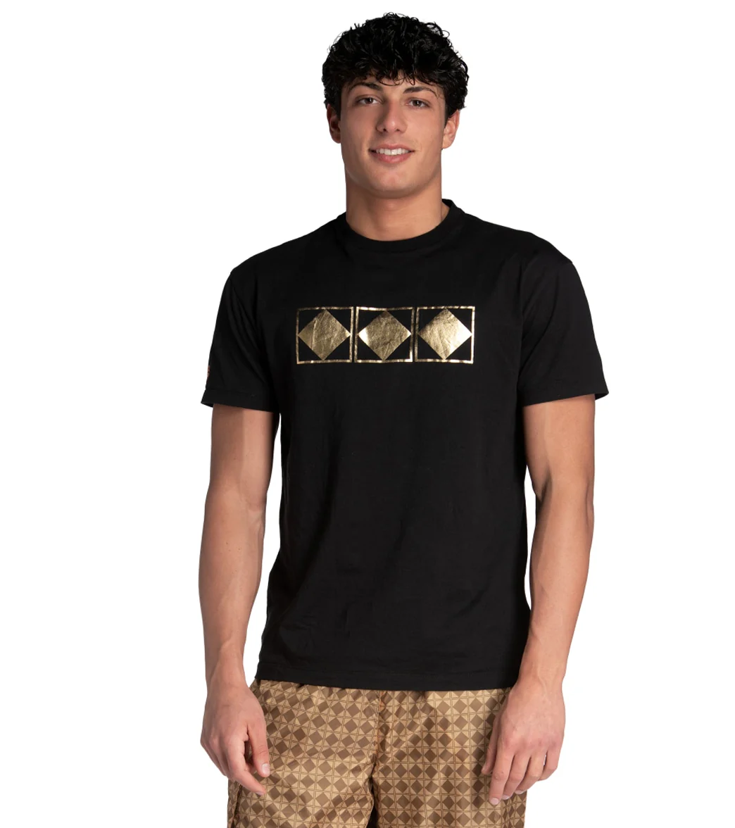 Arena Unisex 50th Anniversary Gold Short Sleeve T-Shirt - Image 13