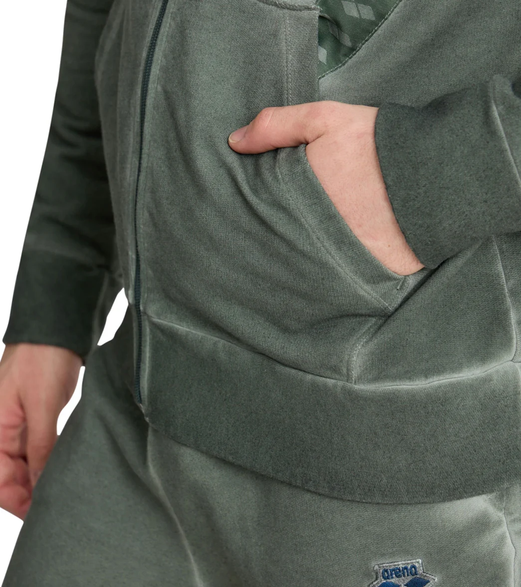 Arena Unisex Icons Front Hooded Zip Jacket - Image 8