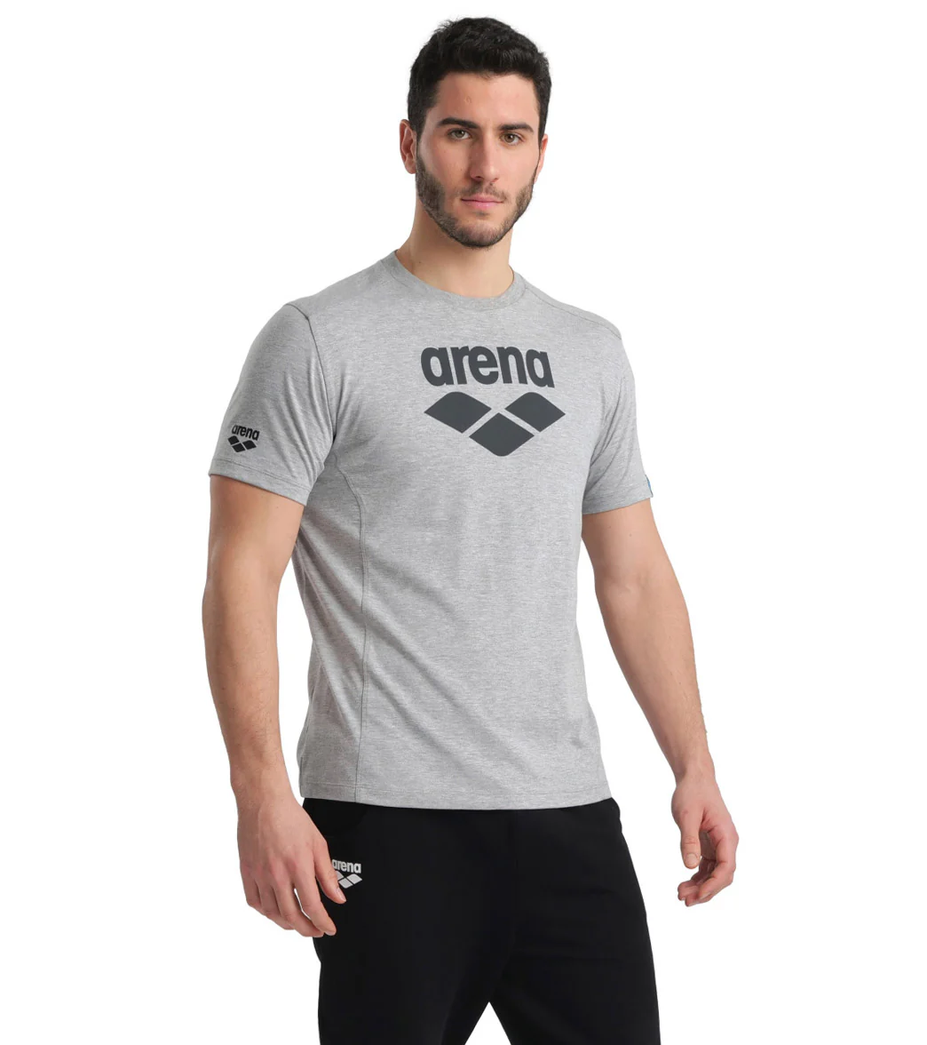 Arena Unisex Logo Cotton Short Sleeve T-Shirt - Image 67