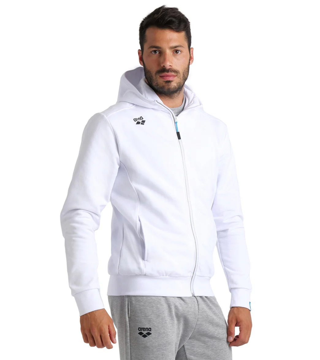 Arena Unisex Team Panel Hooded Front Zip Jacket - Image 10