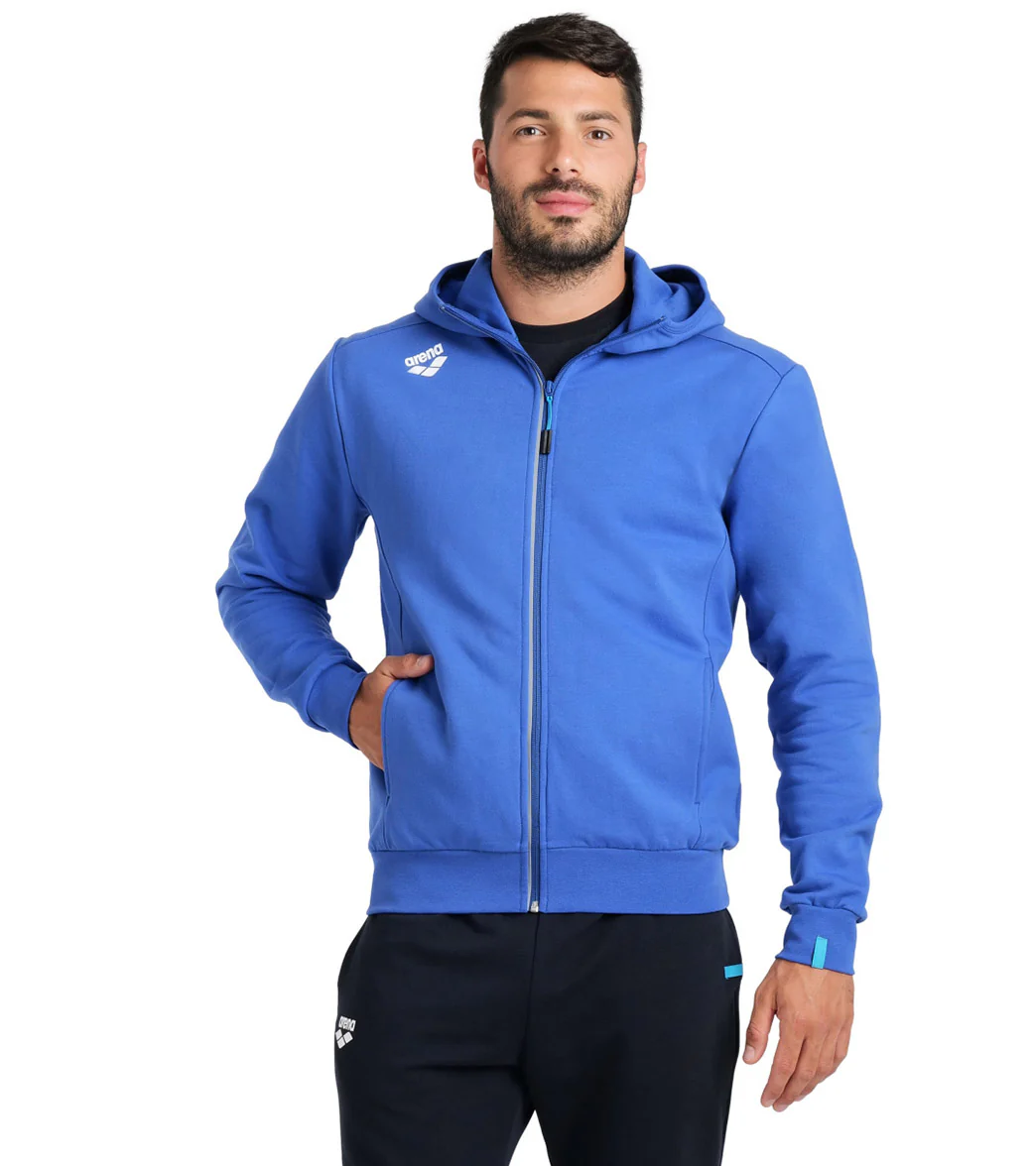 Arena Unisex Team Panel Hooded Front Zip Jacket - Image 11