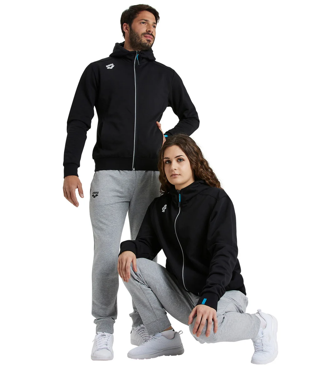 Arena Unisex Team Panel Hooded Front Zip Jacket - Image 36