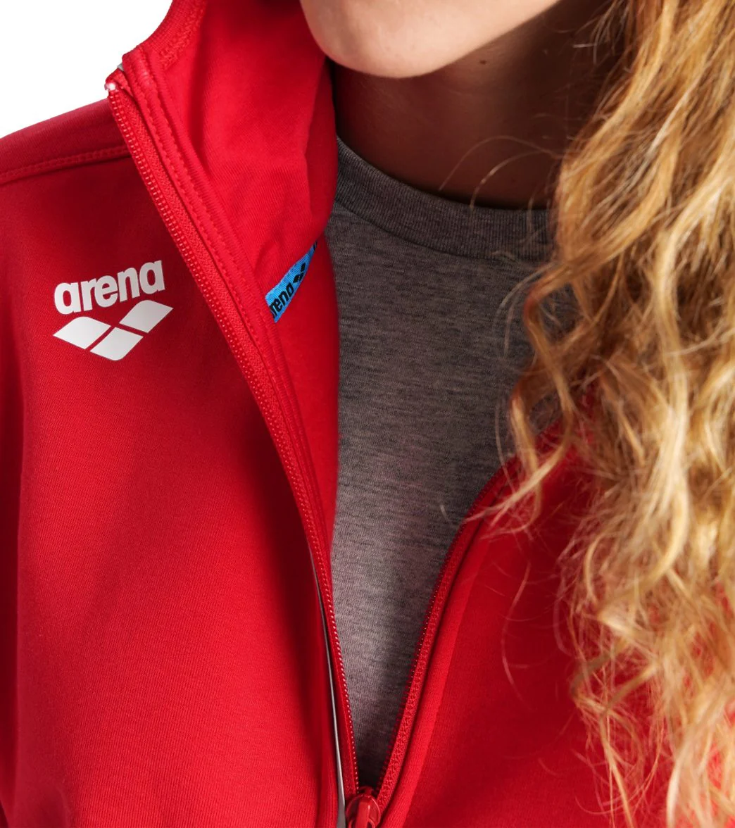 Arena Unisex Team Panel Hooded Front Zip Jacket - Image 48