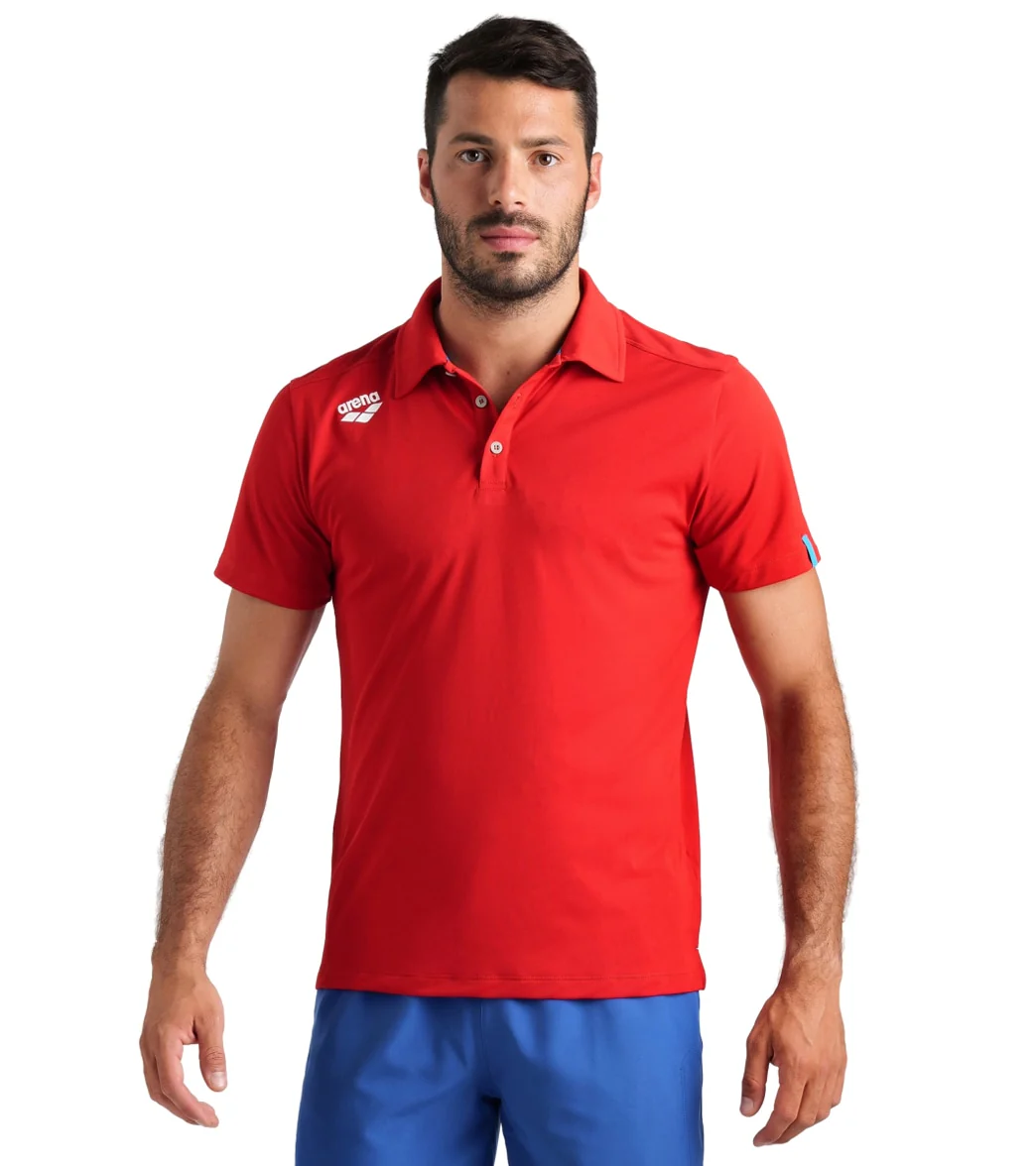 Arena Unisex Team Solid Short Sleeve Polo - Image 41
